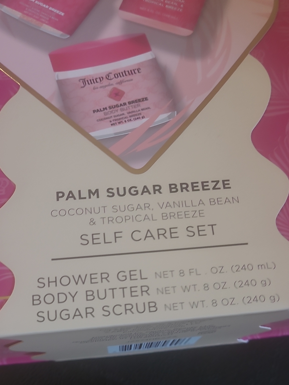 Juicy Couture Palm Sugar Breeze Self Care Set - Pink - Picture 3 of 5